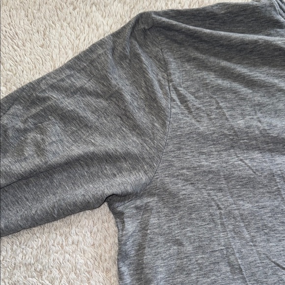 👕 EUC Nike Air Jordan Dri-FIT Long Sleeve Shirt – Gray, Size Large - Picture 8 of 9